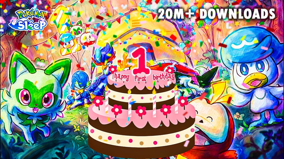 Pokemon Sleep Celebrates 1st Anniversary and 20M Downloads