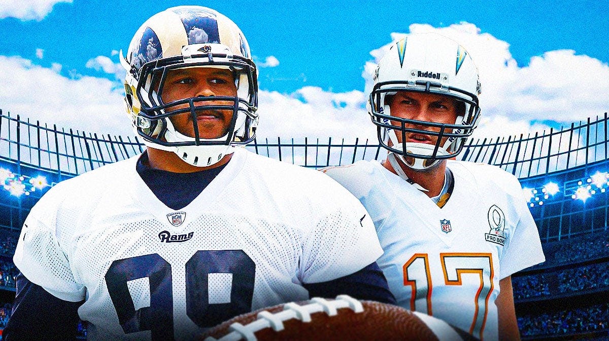 Rams' Aaron Donald and Chargers' Philip Rivers