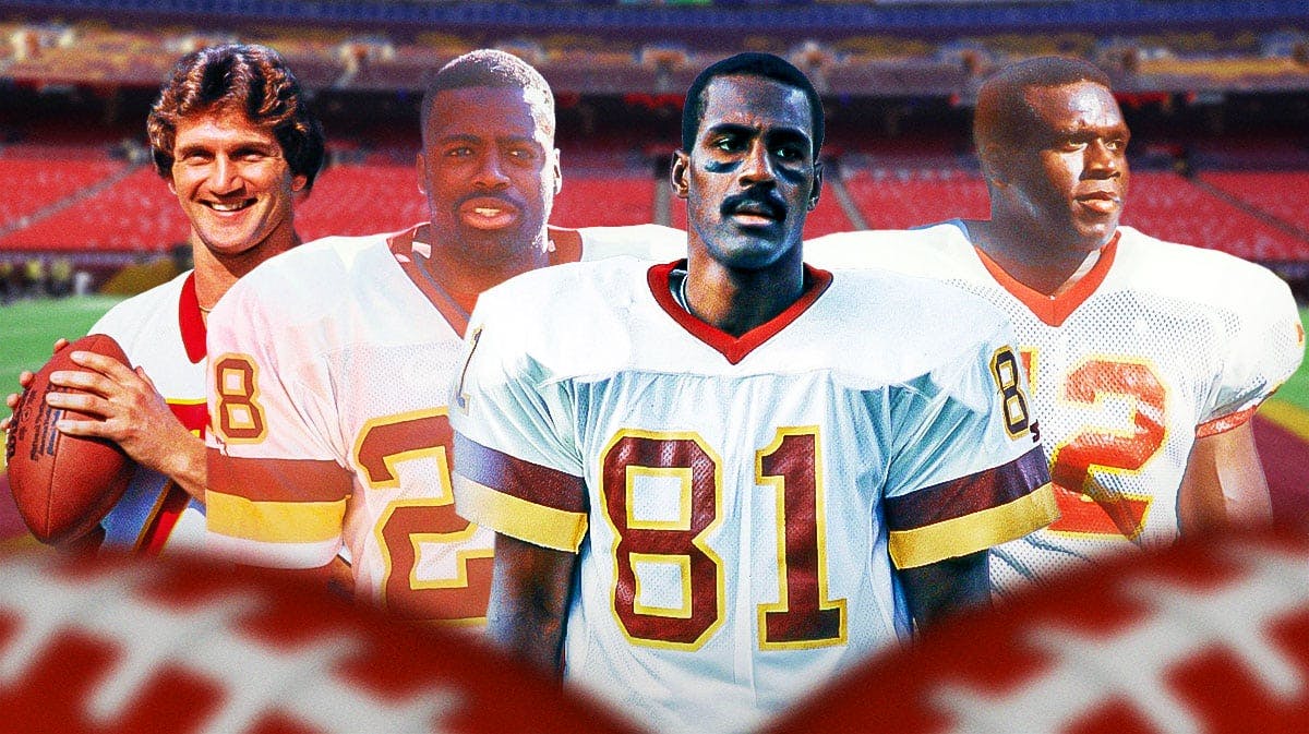 Art Monk, Darrell Green, Joe Theismann, Dexter Manley, Commanders