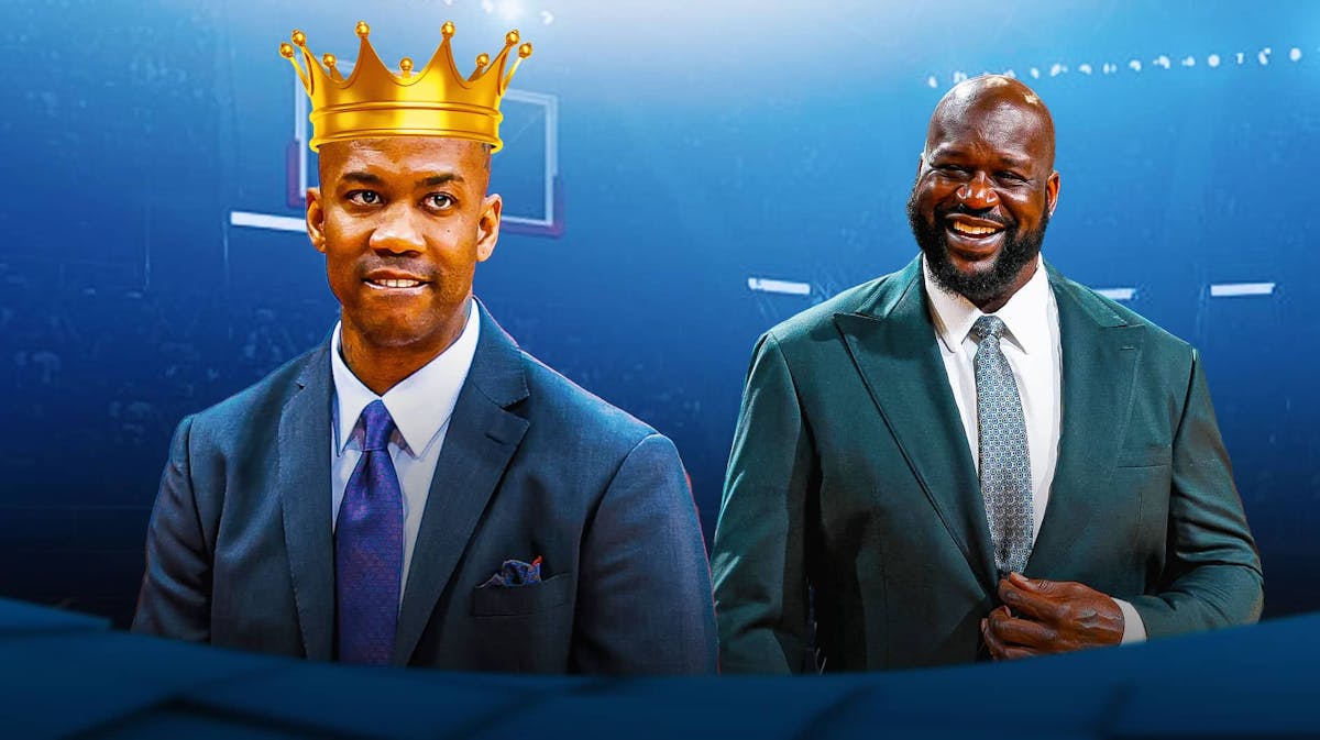 Shaquille O'Neal and Stephon Marbury after Naismith Memorial Basketball Hall of Fame bid and Allen Iverson declaration
