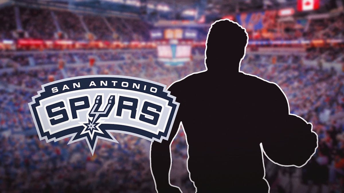 San Antonio Spurs logo, a player silhouette