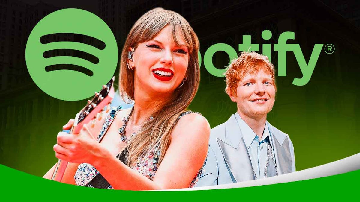 Ed Sheeran, Taylor Swift, Spotify
