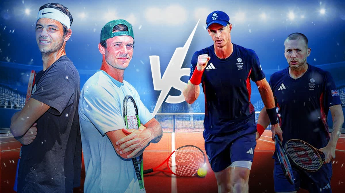 Tommy Paul / Taylor Fritz vs Dan Evans / Andy Murray 2024 Olympics Tennis prediction, odds, pick