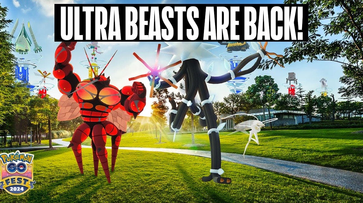 Ultra Beasts Return in Pokemon GO via Inbound from Ultra Space