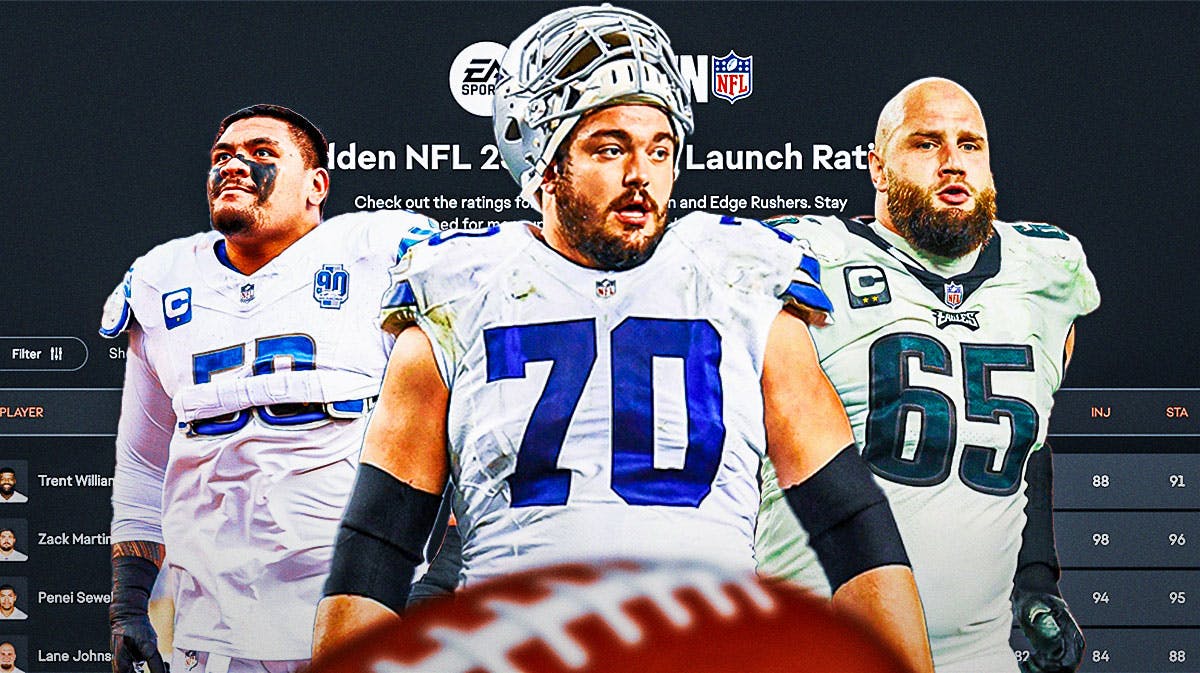 Who are the Best Rated Offensive Linemen in Madden 25?