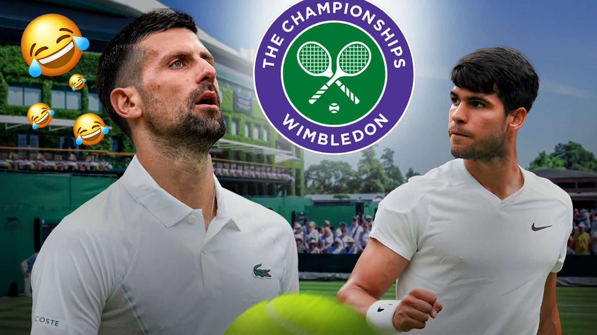 Novak Djokovic’s hilarious message for Carlos Alvarez ahead of Wimbledon final