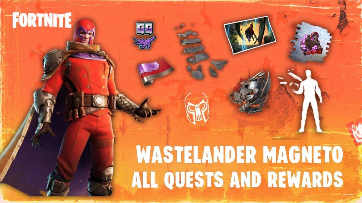 all wastelander magneto quests and rewards in fortnite