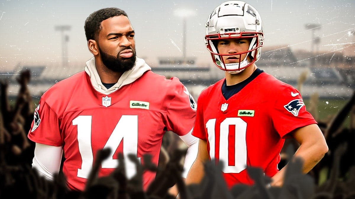 Jacoby Brissett offers perspective on Drake Maye
