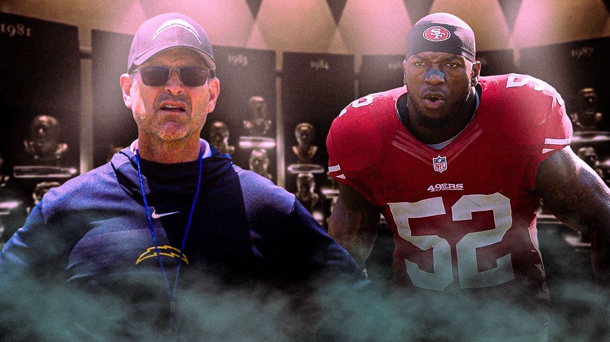 Why Jim Harbaugh is going the extra mile to be at 49ers great Patrick Willis' Hall of Fame induction