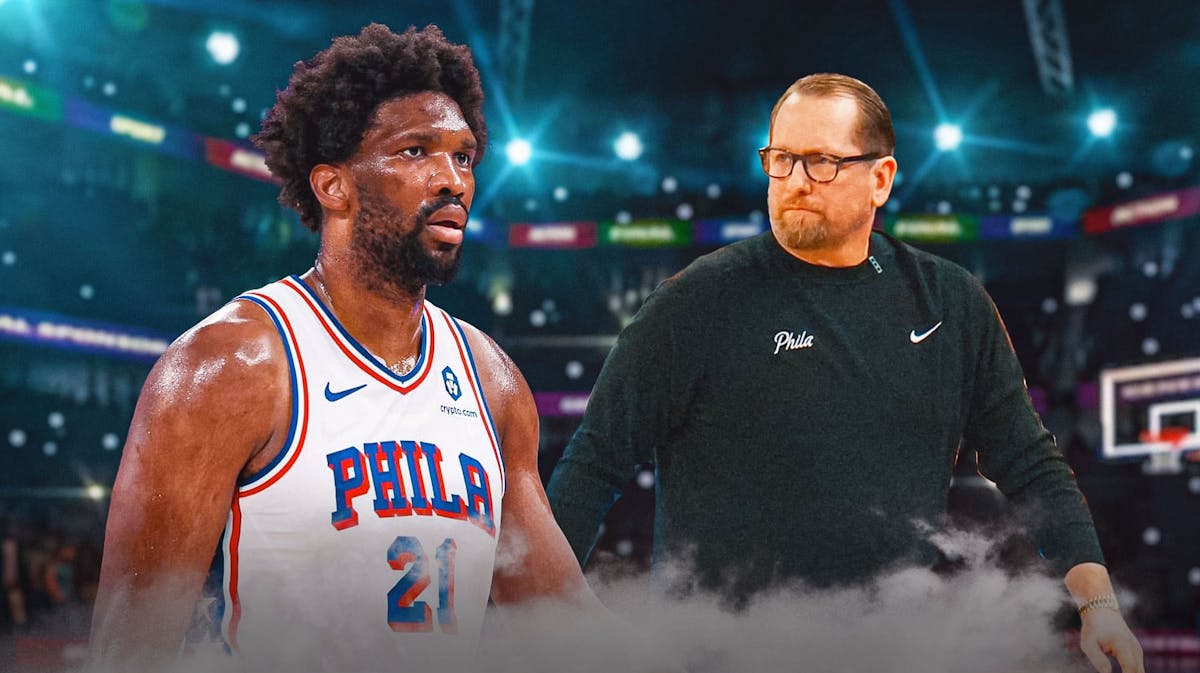 76ers' Joel Embiid and Nick Nurse