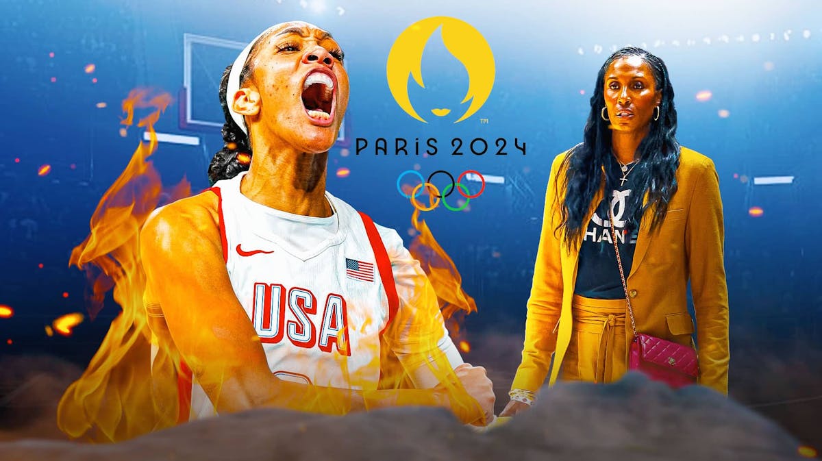 Team USA star A'ja Wilson, Paris Olympics, Lisa Leslie