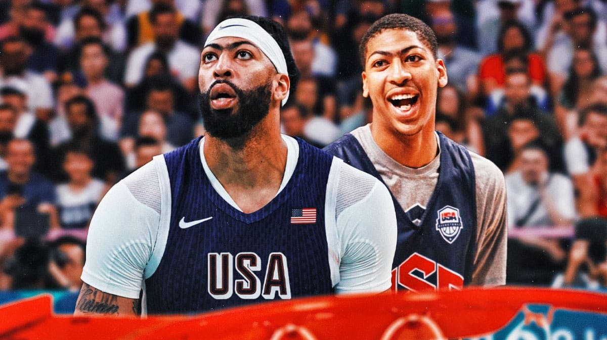 Anthony Davis for Team USA in 2024 and 2012