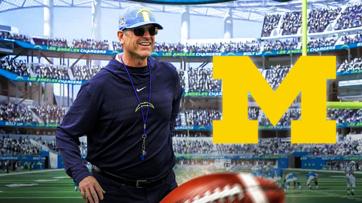 Chargers HC Jim Harbaugh, Michigan football