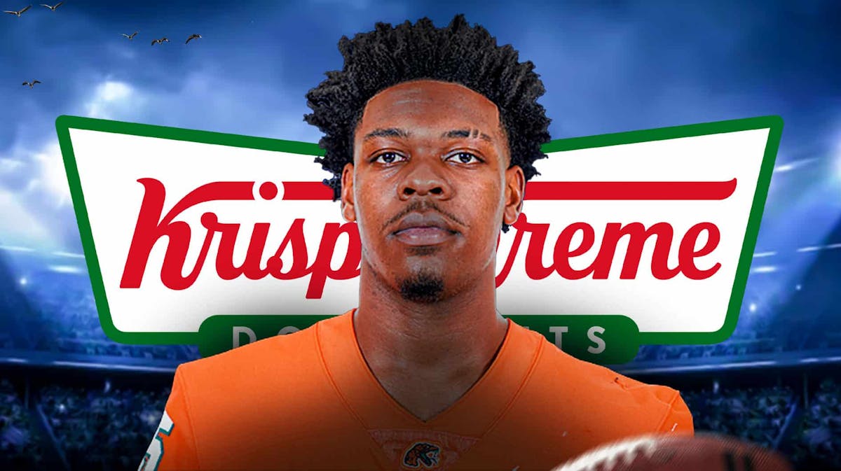 Florida A&M University running back Kelvin Dean inks a NIL deal with Krispy Kreme Doughnuts with the ”Dean Dozen“ collaboration.