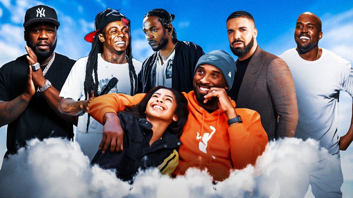 Kobe Bryant, Lil Wayne, 50 Cent, Kendrick Lamar, Drake