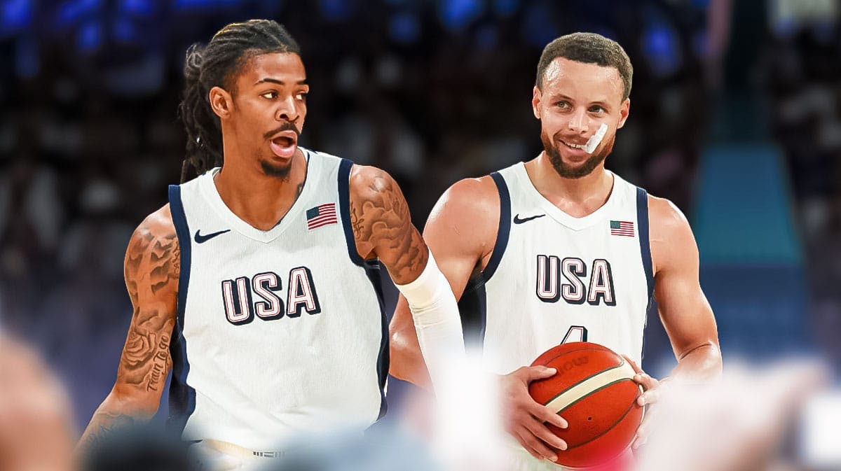 Ja Morant of Team USA had a big take on Stephen Curry's heroics.