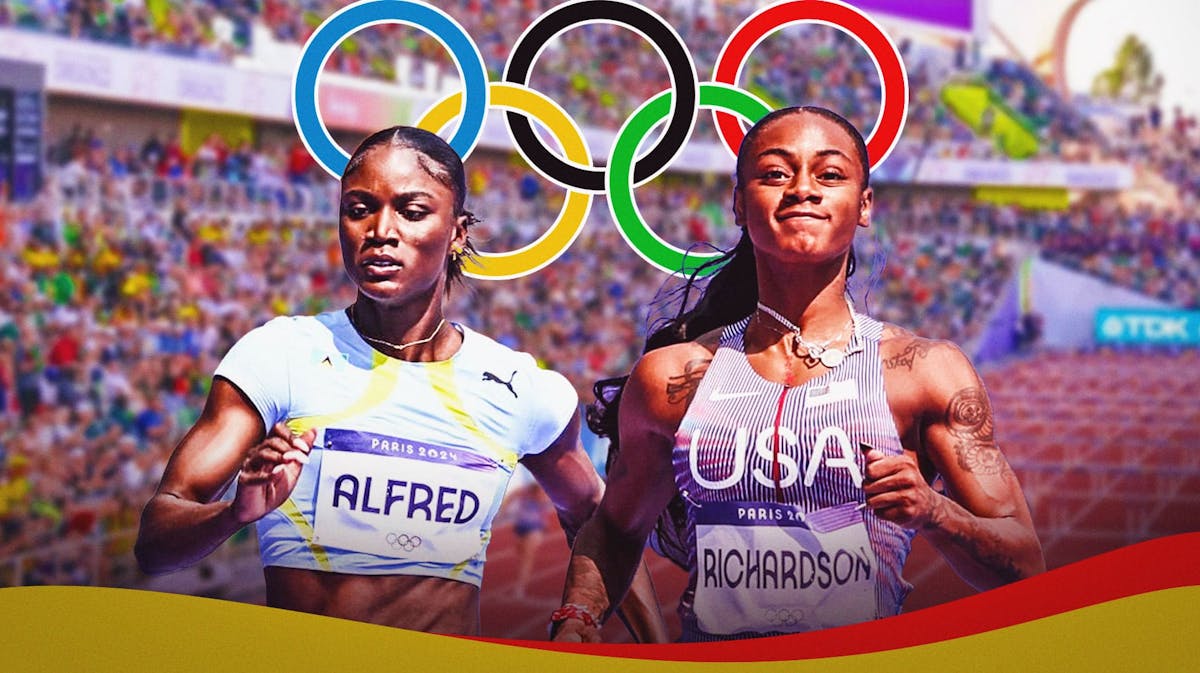 Julien Alfred, Sha'Carri Richardson, Paris Olympics