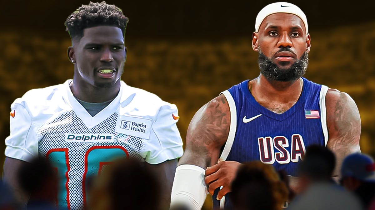 Tyreek Hill is ranked as the No. 1 NFL player, and LeBron James approves
