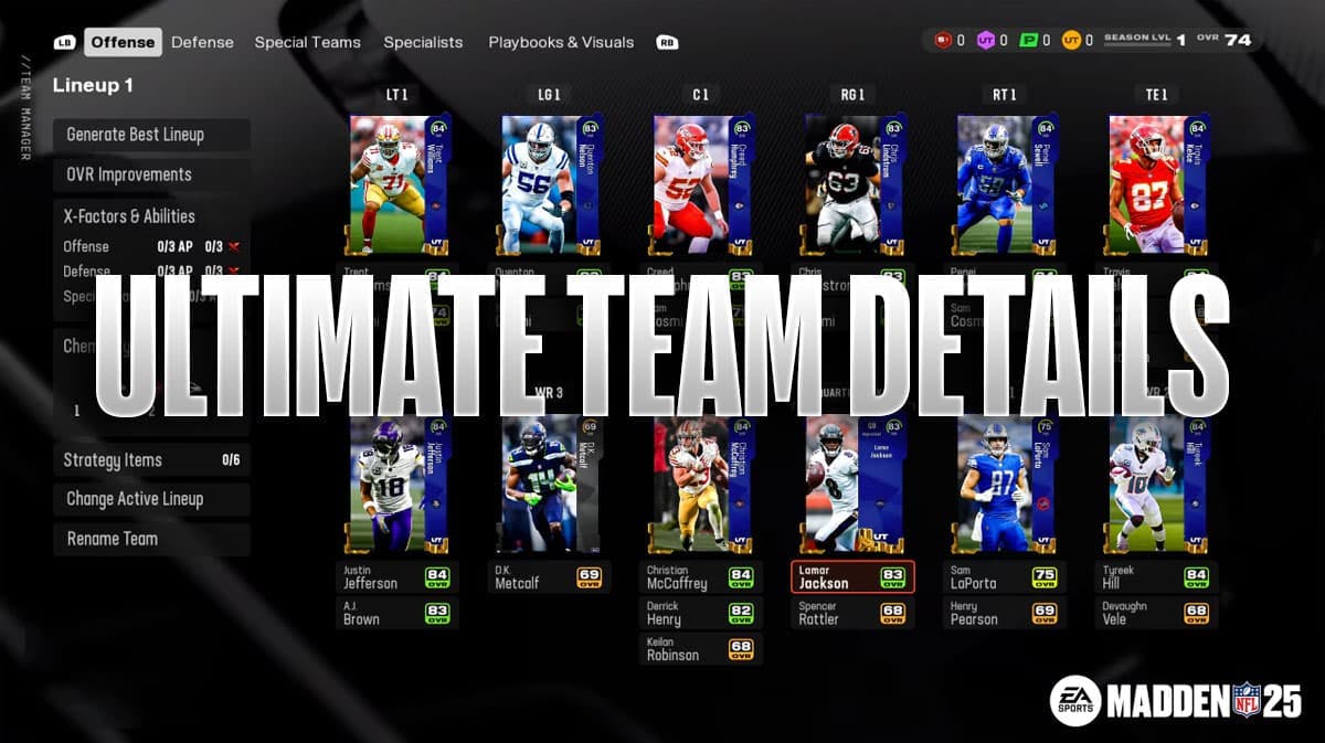 Madden 25 Ultimate Team Details Revealed