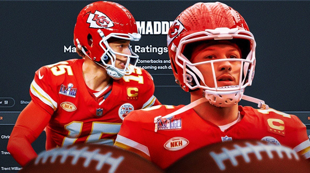 Chiefs' Patrick Mahomes Receives 99 OVR Rating in Madden 25