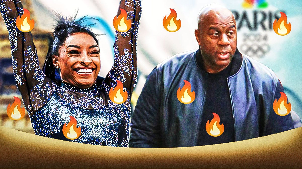 Olympics, Simone Biles, Magic Johnson, Team USA, Paris