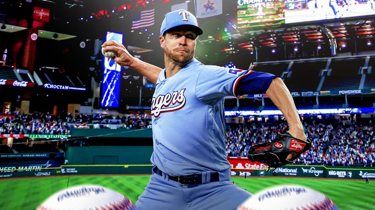 Jacob deGrom pitching in a Texas Rangers uniform as the Rangers starter is getting closer to making his return from the injured list while rangers lose max scherzer to injury.