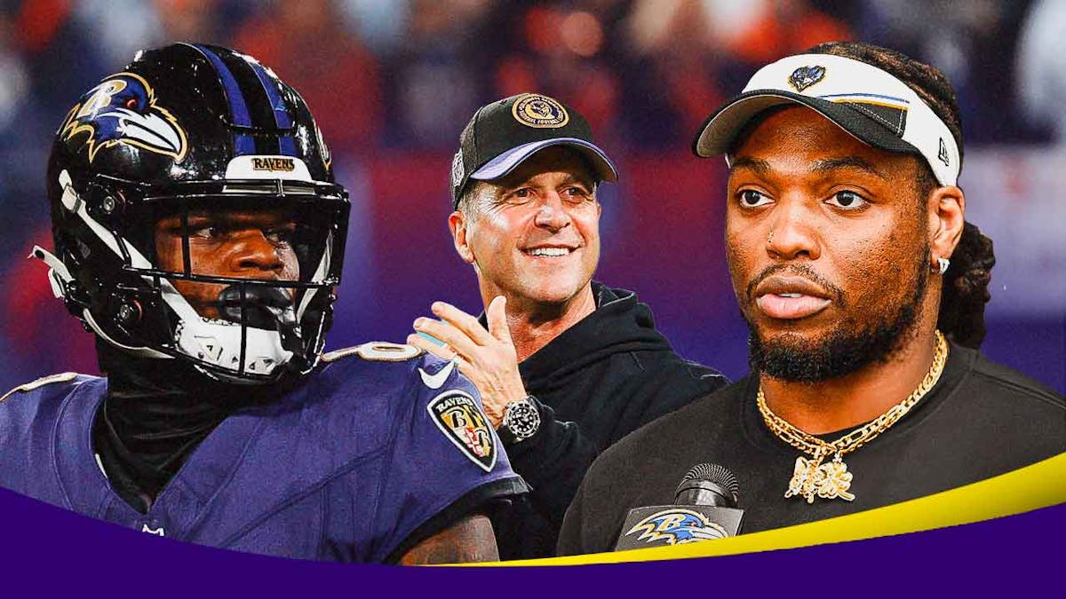 Ravens John Harbaugh Derrick Henry and Lamar Jackson amid NFL Preseason