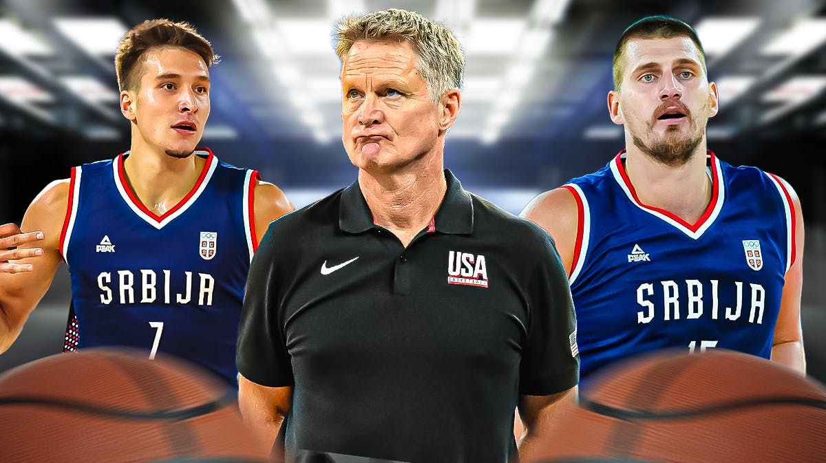 Team USA Steve Kerr amid Olympics win over Nikola Jokic Serbia