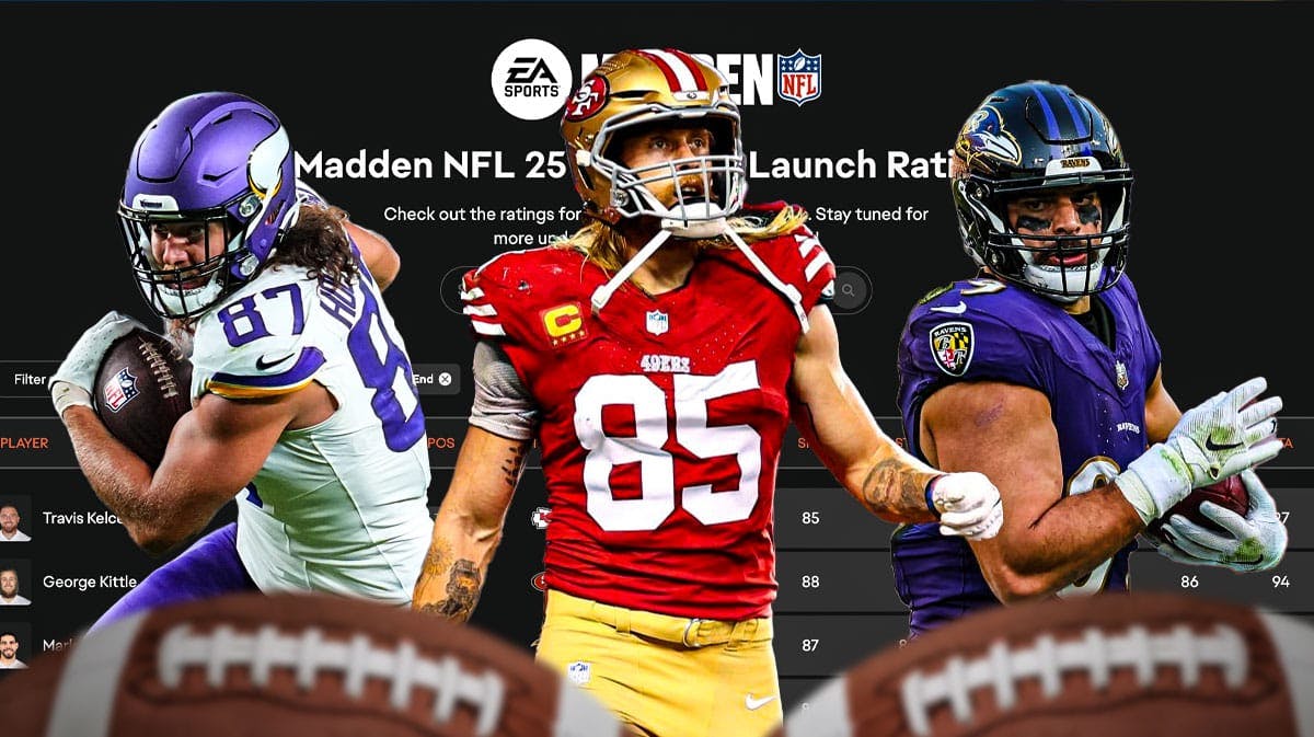Who Are The Best Rated Tight Ends in Madden 25