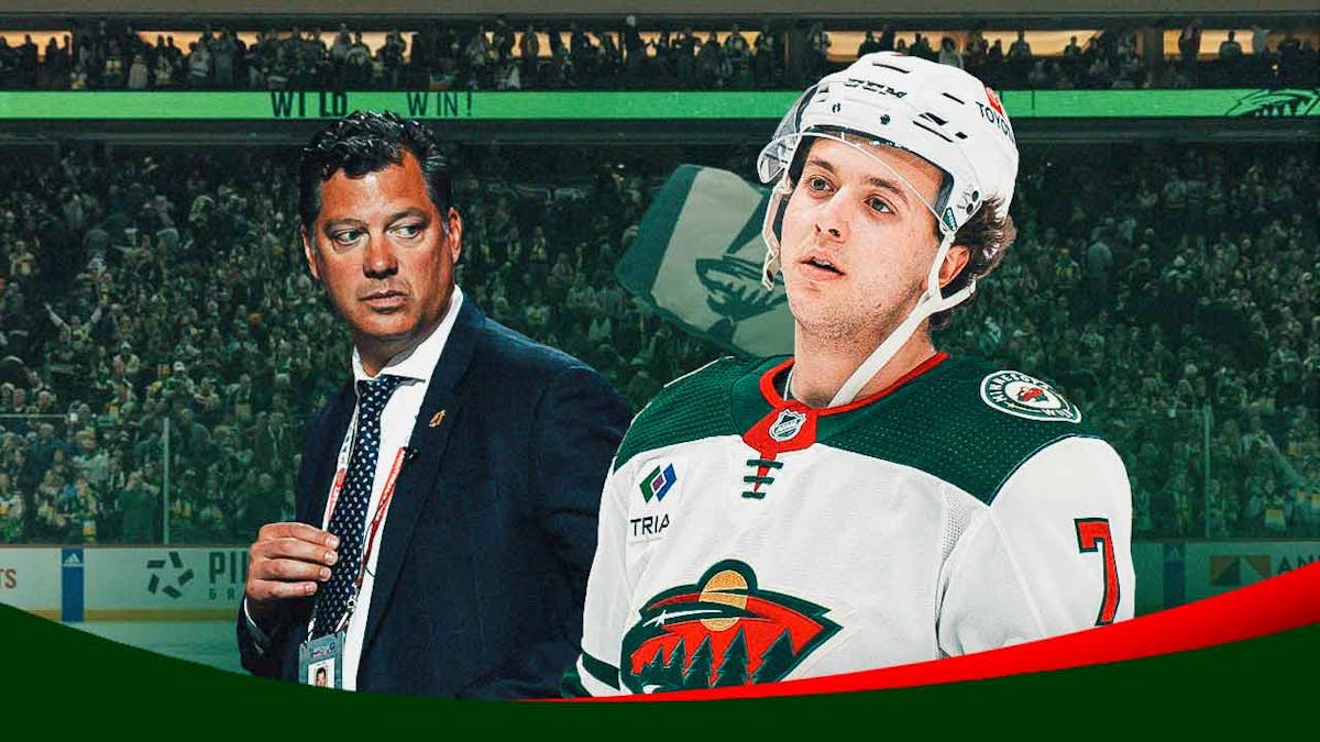 The Brock Faber contract drawing comments from Wild GM Bill Guerin.