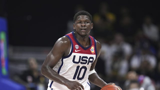 Anthony Edwards Gets Superstar Hype from Fans as Team USA Advances in FIBA World Cup