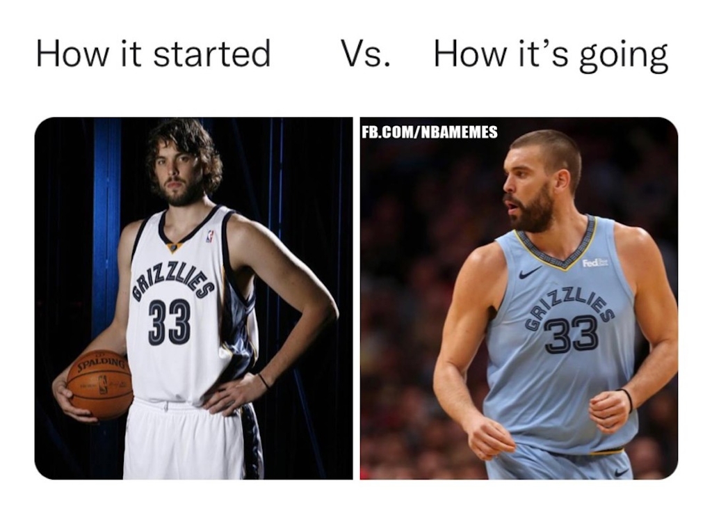 He gets to retire with the Grizzlies 😭

#nbamemes #grizzlies