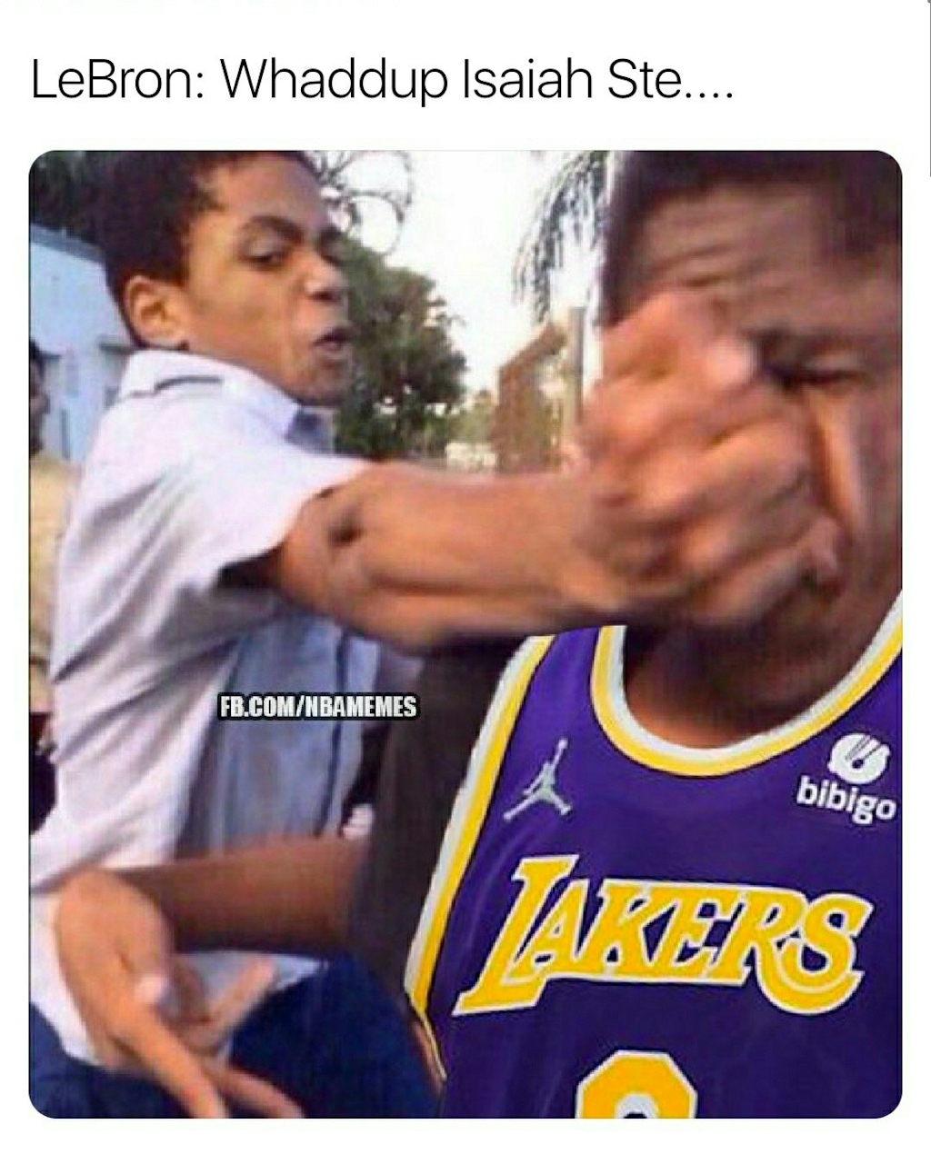 Too late now 🤣

 #nbamemes #isaiah #lebron #lakers #pistons