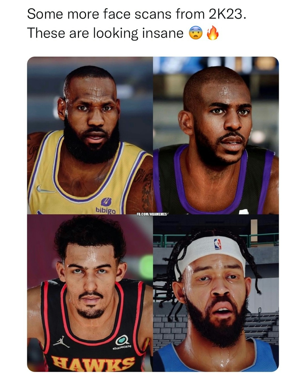 They did JaVale dirty 😭😂 

#2k23 #lebron #cp3