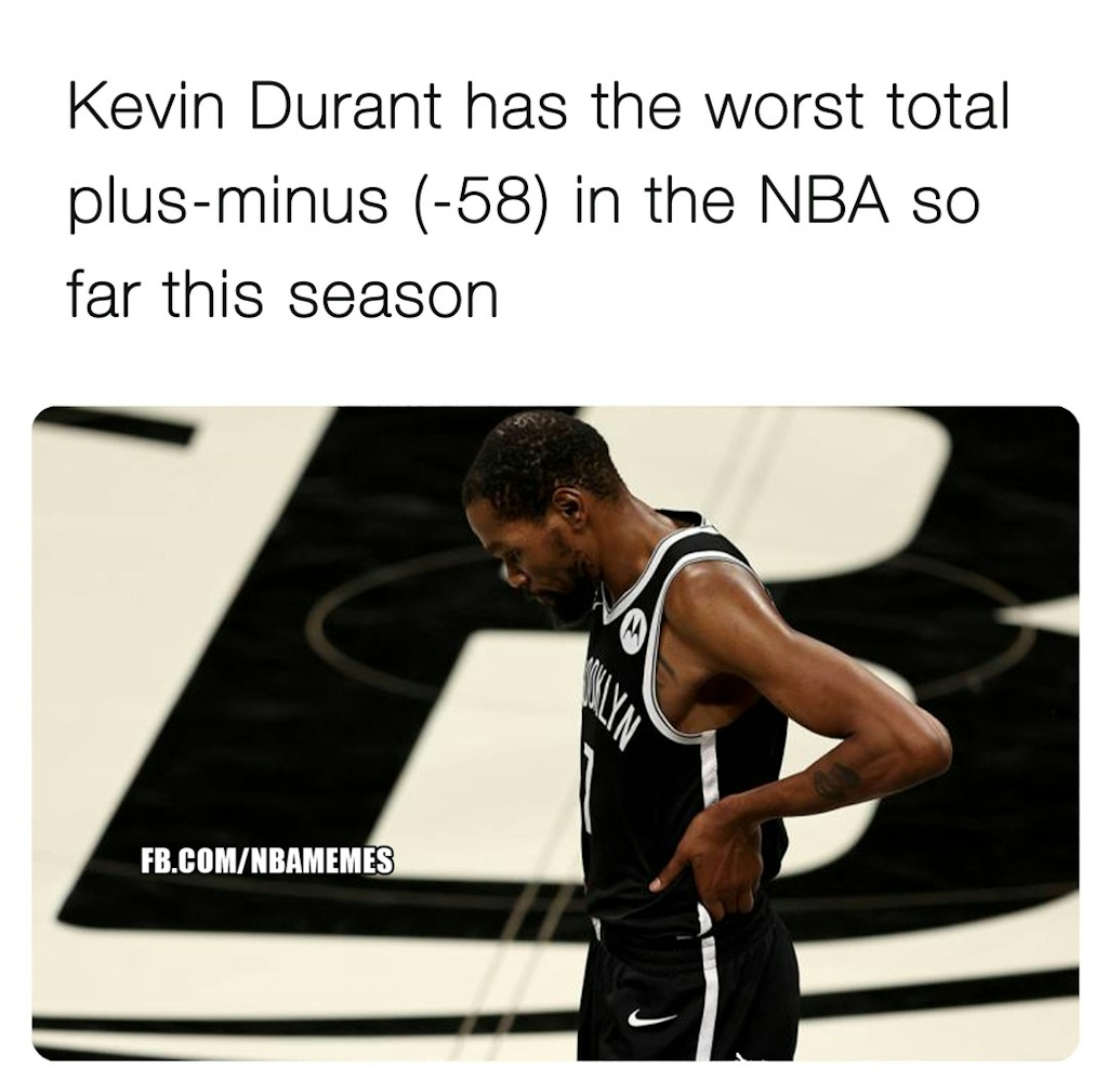 Yikes 😬

#KevinDurant #KD #BrooklynNets #Nets #NBA