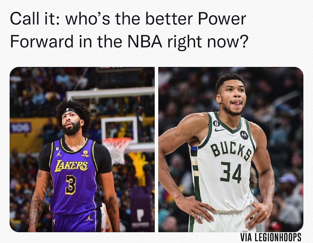 What if AD stays healthy for the rest of the season?🤔 

#anthonydavis #giannisantetokounmpo #losangeleslakers