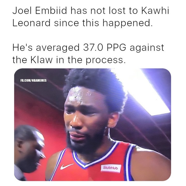 Embiid can't stand being embarrassed again

#JoelEmbiid #Embiid #KawhiLeonard #Kawhi #NBA
