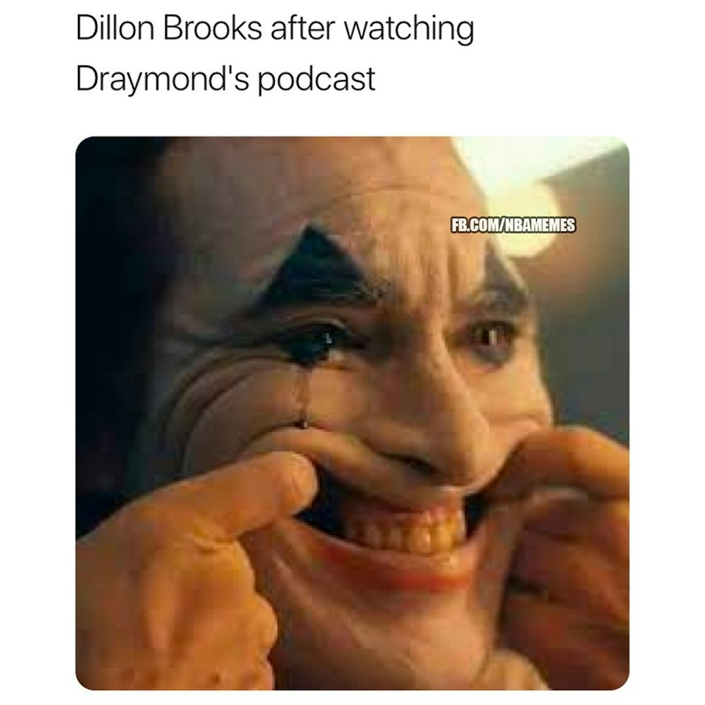 📽 Draymond mercilessly claps back at Dillon Brooks: bit.ly/DraymondDillon: story in bio

#DraymondGreen #Draymond #DillonBrooks #GSW #Grizzlies
