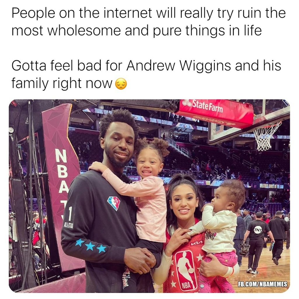 Wiggins' girlfriend responds to cheating rumors: story in bio.

#AndrewWiggins #Wiggins #GSW #Warriors #NBA