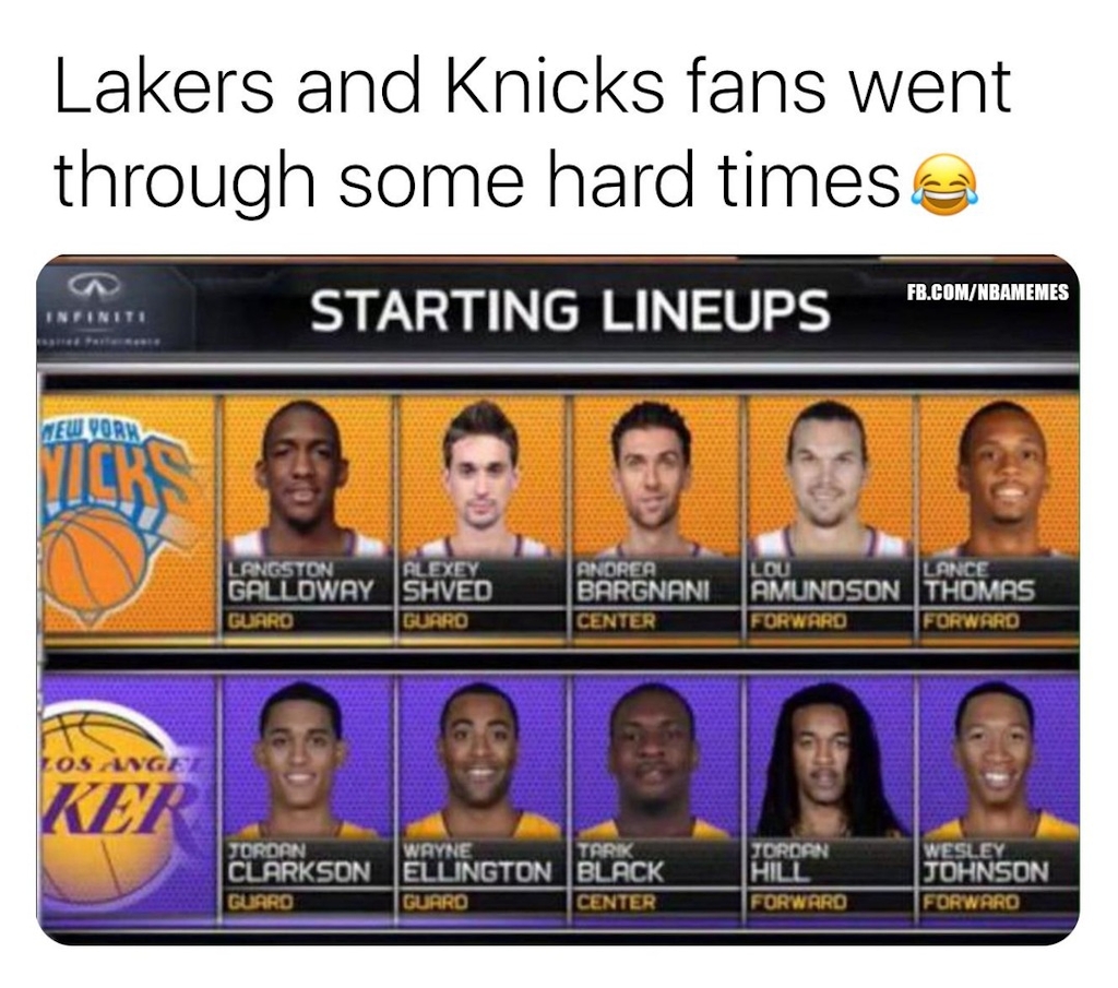 Which is the better team now? 🤔

#Knicks #NYKnicks #Lakers #LALakers #nbamees
