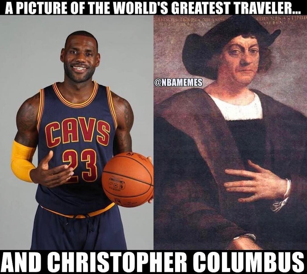 Even LeBron couldn't help but laugh his travel was so bad vs the Pacers.
...
#cavs #lebron #pacers #travel #nba #meme #memes #funny #basketball #nbamemes
