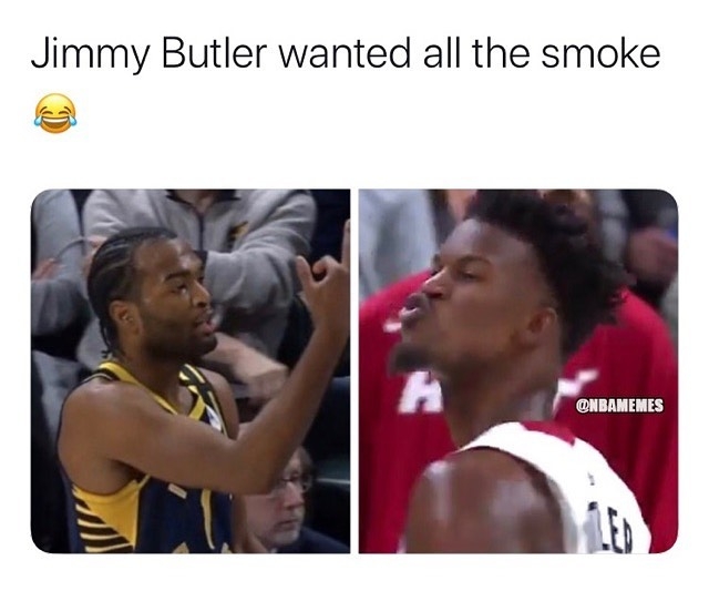 Jimmy Butler makes savage Instagram post after game at TJ Warren...FULL story in link in bio
-
#jimmybutler #tjwarren #pacers #heat #miami #indiana #miamiheat #indianapacers #nba #basketball