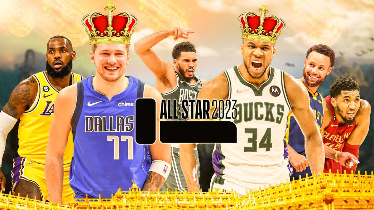 2023 NBA All-Star Game, NBA All-Star, Giannis Antetokounmpo, Luka Doncic