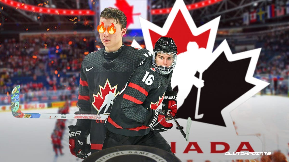 Connor Bedard, Canada Slovakia, IIHF World Juniors, Team Canada, Connor Bedard goal