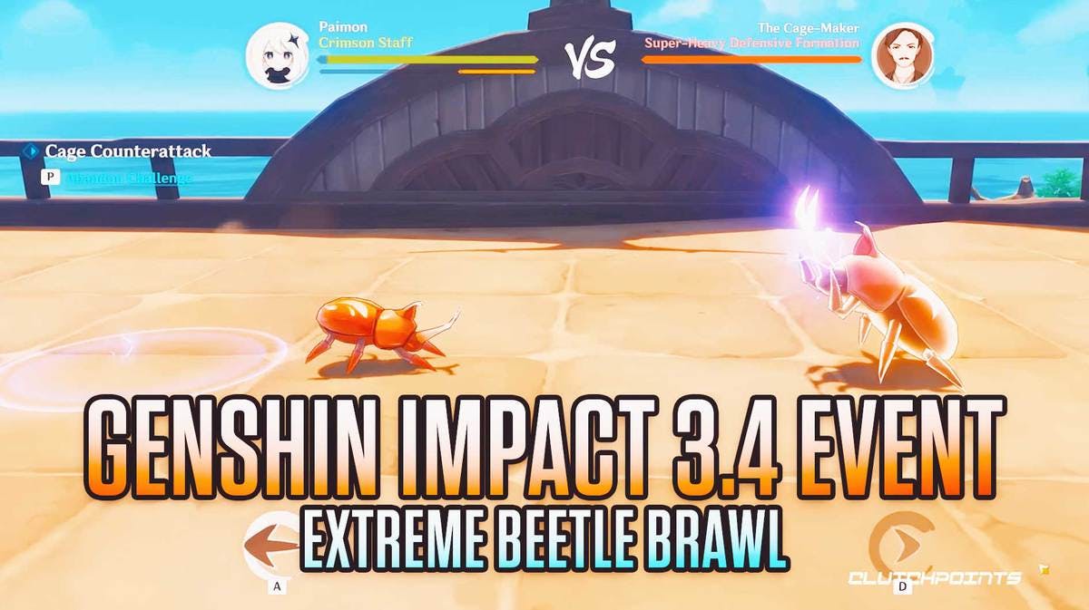 beetle brawl, beetle brawl genshin, genshin beetle brawl, genshin 3.4 event