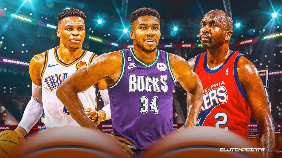 Giannis Antetokounmpo, Russell Westbrook, Moses Malone, Bucks