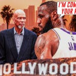 LeBron James, Los Angeles Lakers, Kareem Abdul-Jabbar