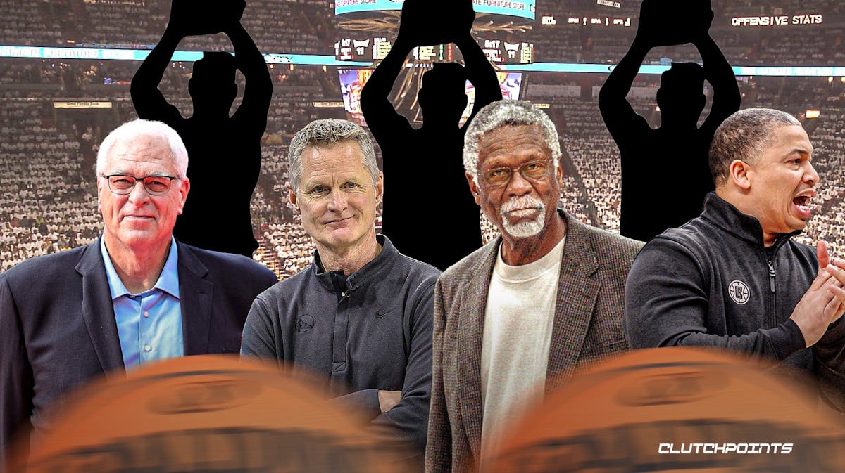 NBA players, NBA coaches, Steve Kerr, Phil Jackson, Ty Lue, Bill Russell