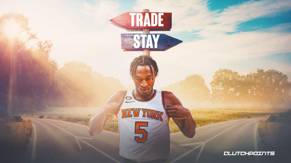Immanuel Quickley Knicks trade NBA rumors
