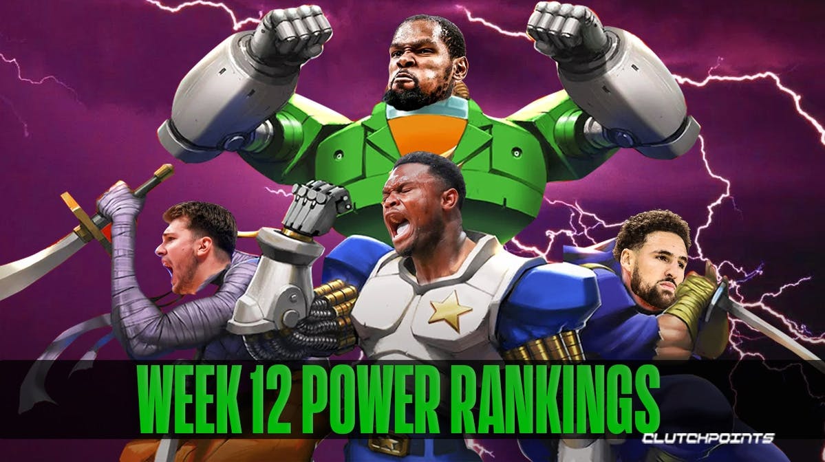 NBA Power Rankings, Week 12 NBA Power Rankings, Nets Power Rankings, Pelicans Power Rankings, Warriors Power Rankings